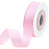 Picture of VATIN 1 inch Double Faced Polyester Satin Ribbon Pearl Pink - 25 Yard Spool, Perfect for Wedding, Wreath, Baby Shower,Packing and Other Projects.