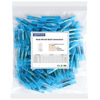 Picture of 100 Pcs Blue Heat Shrink Butt Connectors, 16-14 AWG Waterproof Electrical Crimp Wire Splice for Marine, Cable, Wiring