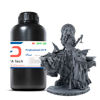 Picture of Siraya Tech Fast ABS-Like 3D Printer Resin 405nm UV-Curing 8K Resin Easy to Print Non-Brittle High Precision Standard Photopolymer Resin 3D Print Liquid for LCD DLP 3D Printing(Metal Grey, 1kg)