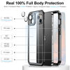 Picture of Temdan for iPhone 14 Case Waterproof,Built-in 9H Tempered Glass Screen Protector [IP68 Underwater][Military Dropproof][Dustproof][Real 360] Full Body Shockproof Phone Case-Black/Clear