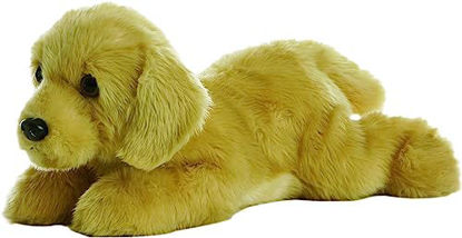 Picture of Aurora® Adorable Flopsie™ Goldie™ Stuffed Animal - Playful Ease - Timeless Companions - Brown 12 Inches