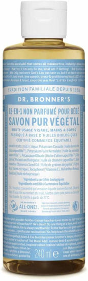 Picture of Dr Bronner Soap Liq Cstle Baby Unscented