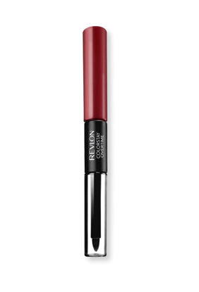 Picture of Revlon Liquid Lipstick with Clear Lip Gloss, ColorStay Face Makeup, Overtime Lipcolor, Dual Ended with Vitamin E in Plum / Berry, Ultimate Wine (140), 0.07 oz