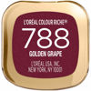 Picture of L’Oréal Paris Makeup Colour Riche Original Creamy, Hydrating Satin Lipstick, 788 Golden Grape, 1 Count