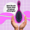 Picture of Wet Brush Thick Hair Detangling Brush, Purple - Detangler Brush with Soft & Flexible Bristles in a Unique Cluster Pattern - Tangle-Free Brush - For Thick, Curly, & Coarse Hair - For Women & Men