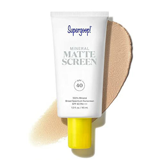 Picture of Supergoop! 100% Mineral Mattescreen Sunscreen SPF 40 1.5 oz/ 45 mL