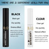 Picture of Lash Clusters Overnighter 5ML Lash Sealer for Cluster Lashes Lash Extension Sealant Healthy Lash Sealant Lash Overnight Sealer Longer Life Coating Lash Seal (Black,5ml)