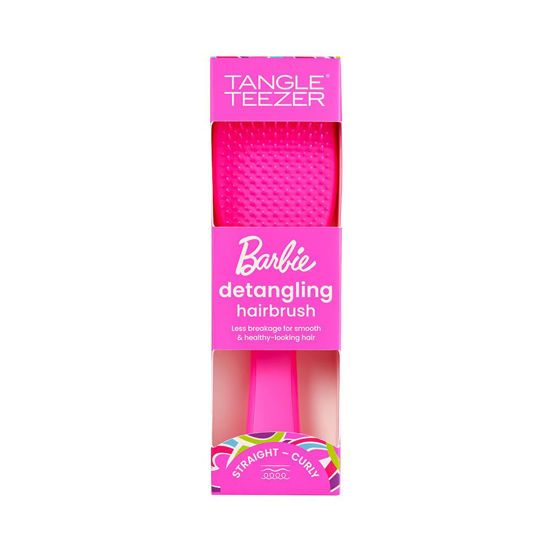 Picture of Tangle Teezer x Barbie The Ultimate Detangling Brush, Dry and Wet Hair Brush Detangler for All Hair Types, Totally Pink