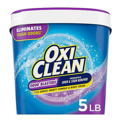 Picture of OxiClean Odor Blasters Versatile Odor and Stain Remover Powder, 5 lb