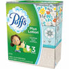 Picture of Puffs Puffs plus lotion facial tissues, 3 family boxes, 116 tissues per box, 348 Count,116 Count (Pack of 3)