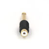 Picture of VCE RCA to 1/4" Audio Adapter, 6.35mm Mono Plug Male to RCA Female Connectors 6-Pack