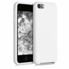 Picture of kwmobile TPU Silicone Case Compatible with Apple iPod Touch 6G / 7G (6th and 7th Generation) - Case Soft Flexible Protective Cover - White Matte