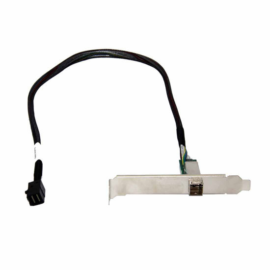 Picture of Dilinker SFF-8643 to SFF-8644 (HD SAS to External HD SAS Mother Port) Cable 60cm