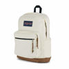 Picture of JanSport Right Pack Backpack - Travel, Work, or Laptop Bookbag with Leather Bottom, Coconut