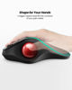 Picture of Nulea Wireless Trackball Mouse, Rechargeable Ergonomic Mouse, Easy Thumb Control, 5 Adjustable DPI, 3 Device Connection (Bluetooth or USB) for PC, Laptop, iPad, Mac, Windows, Android