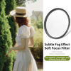 Picture of Walking Way 46MM White Mist Diffusion Filter - Subtler Soft Focus Circular Lens Filter - Dreamy Fog Effect Softening Camera Diffuser for Digital DSLR Camera (Light-Soft 1, 46MM)