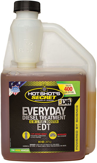 Picture of Hot Shot's Secret Everyday Diesel Treatment 16 Ounce Squeeze Bottle (HSSEDT16ZS)