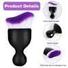 Picture of TEUOPIOE Auto Interior Dust Brush, Car Detailing Brush, Soft Bristles Detailing Brush Dusting Tool for Automotive Dashboard, Air Conditioner Vents, Leather, Computer,Scratch Free(Purple)