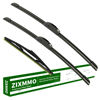 Picture of ZIXMMO 24"+17" Windshield Wiper Wlades with 12" Rear Wiper Blades Set Replacement for 2006-2012 Toyota Rav4 -Original Factory Quality，Easy DIY Install (Set of 3)