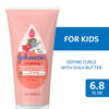 Picture of Johnson's Curl Defining Tear-Free Kids' Leave-in Conditioner with Shea Butter, Paraben-, Sulfate- & Dye-Free Formula, Hypoallergenic & Gentle for Toddlers' Hair, 6.8 fl. Oz