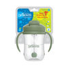 Picture of Dr. Brown's Milestones Baby's First Straw Cup Sippy Cup with Straw 6m+, 9oz/270ml, Olive Green