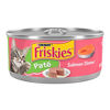 Picture of Purina Friskies Wet Cat Food Pate, Salmon Dinner - (24) 5.5 oz. Cans