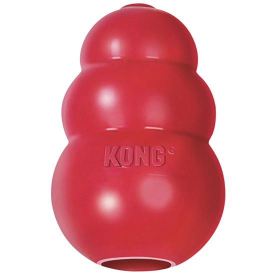 Picture of KONG - Classic Dog Toy, Durable Natural Rubber- Fun to Chew, Chase and Fetch - for Extra Large Dogs