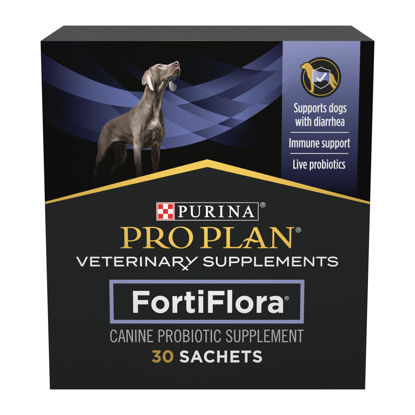 Picture of Purina Pro Plan Veterinary Supplements FortiFlora Dog Probiotic Supplement, Canine Nutritional Supplement - (6) 30 ct. Boxes