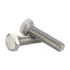 Picture of 1/4-20 x 1-1/2" (3/8" to 4" Available) Hex Head Screw Bolt, Fully Threaded, Stainless Steel 18-8, Plain Finish, Quantity 20