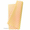 Picture of Flexicore Packaging Tangerine Orange Chevron Print Gift Wrap Tissue Paper Size: 15 Inch X 20 Inch | Count: 50 Sheets | Color: Tangerine Chevron