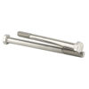 Picture of 1/2-13 x 6-1/2" Hex Head Screw Bolt, Partially Threaded, Stainless Steel 18-8 (304), Plain Finish, Quantity 2