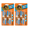 Picture of Gorilla Super Glue, Four 3 Gram Tubes, Clear, (Pack of 2)