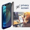 Picture of Ailun Privacy Screen Protector for iPhone 12/iPhone 12 Pro 2020 6.1 Inch 2 Pack Anti Spy Private Case Friendly, Tempered Glass [Black][2 Pack]