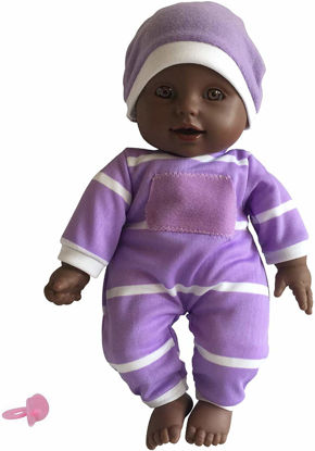 Picture of The New York Doll Collection 11 inch Soft Body Doll in Gift Box - Award Winner & Toy 11" Baby Doll (African American)