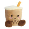 Picture of Aurora® Adorable Palm Pals™ Milky Tea Boba™ Stuffed Animal - Pocket-Sized Fun - On-The-Go Play - Brown 5 Inches