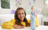Picture of Mattel Disney Princess Cinderella Fashion Doll, Sparkling Look with Blonde Hair, Blue Eyes & Hair Accessory