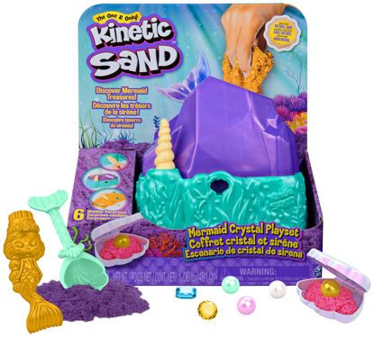 Kinetic Sand, The Original Moldable Play Sand, 3.25lbs Beach Sand, Sensory Toys for Kids Ages 3 and Up ( Exclusive)