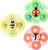 Picture of 3PCS Suction Cup Spinner Toys for 1 2 Year Old Boys Spinning Toys 12-18 Months Sensory Toys for Toddlers 1-3 First Birthday Baby Gifts for Girls