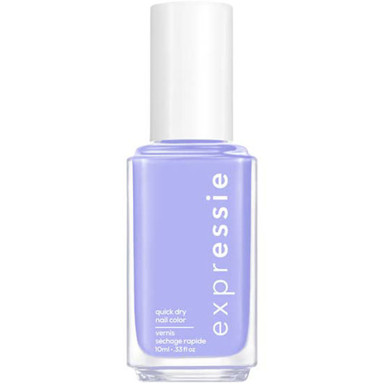 Picture of Essie expressie, Quick-Dry Nail Polish, 8-Free Vegan, Bright Lilac, Sk8 With Destiny, 0.33 fl oz