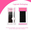 Picture of TDANCE Eyelash Extension Supplies Rapid Blooming Volume Eyelash Extensions Thickness 0.03 CC Curl Mix 14-19mm Easy Fan Volume Lashes Self Fanning Individual Eyelashes Extension (CC-0.03,14-19mm)