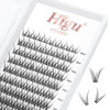 Picture of 240 Pcs Lash Clusters DIY Eyelash Extension 0.07mm C 8-15mm Fishtail Cluster Lashes Mixed Length Fishtail Eyelash Extensions Soft & Lightweight Fishtail Eyelashes for Makeup (Fishtail 0.07C 8-15mm)