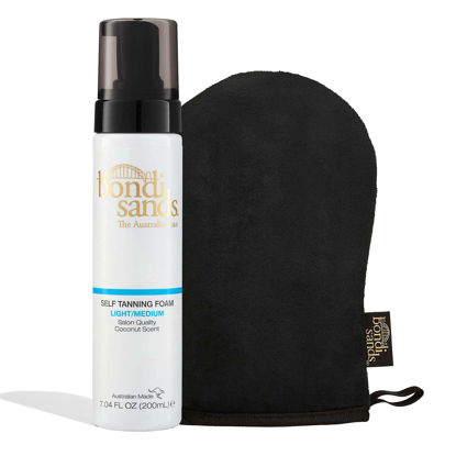 Picture of Bondi Sands Light/Medium Self Tanning Foam + Application Mitt | Includes Lightweight Sunless Foam + Reusable Mitt for a Flawless Finish ($30 Value)