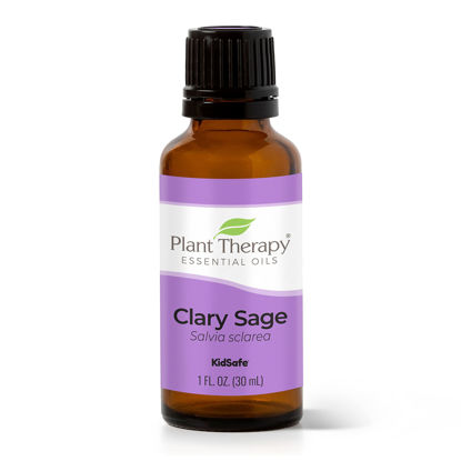 Picture of Plant Therapy Clary Sage Essential Oil 100% Pure, Undiluted, Natural Aromatherapy, Therapeutic Grade 30 mL (1 oz)