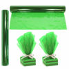 Picture of Cellophane Wrap Roll Green | 100’ Ft. Long X 16” in. Wide | 2.3 Mil Thick Transparent Green | Gifts, Baskets, Arts & Crafts, Treats, Cellophane Wrapping Paper | Colorful Cello Christmas, Holiday Color