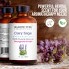 Picture of MAJESTIC PURE Clary Sage Essential Oil, Therapeutic Grade, Pure and Natural, for Aromatherapy, Massage, Topical & Household Uses, 1 fl oz