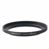 Picture of 52mm to 58mm Camera Filter Ring/52mm to 58mm Step-Up Ring Filter Adapter for 58mm UV, ND, CPL Filter,Metal Step-Up Ring