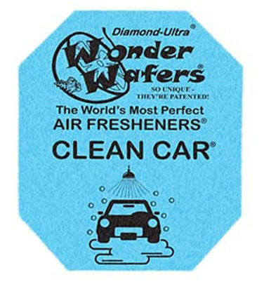 Picture of Wonder Wafers Air Fresheners 50ct. Individually Wrapped, Clean Car Fragrance