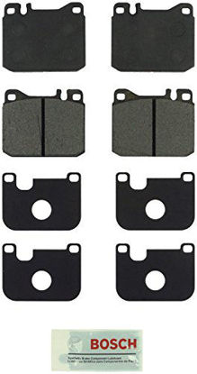 Picture of Bosch BE145 Blue Disc Brake Pad Set for Select Mercedes-Benz 220, 240, 280, 300, 350, 380, 420, 450, 500, 560 (C, D, CD, CE, S, SE, SEL, SEC, SL, SLC) - FRONT