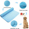 Picture of MICROCOSMOS Summer Cooling Mat & Sleeping Pad- Water Absorption Top, Waterproof Bottom, Materials Safe, Easy Carry, EZ Clean. Keep Cooling for Pets, Kids and Adults.（27"x 22"） L