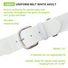 Picture of Champion Sports Adult Baseball/Softball Uniform Belt White